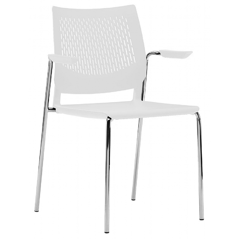 Vibe Polypropylene Leg Breakout And Conference Chairs With Arms From