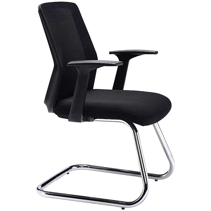 Denali Mesh Visitor Office Chair From Our Visitor Boardroom Chairs Range   000059 