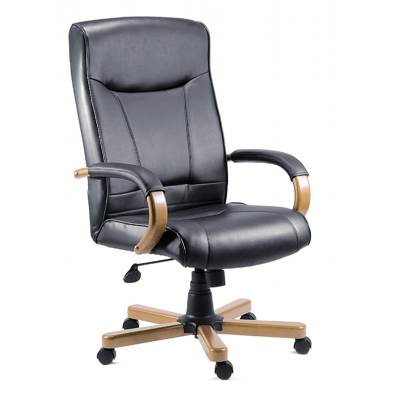 Kingston Leather Faced Executive Office Chairs from our Leather Office ...