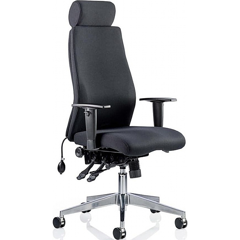 Onyx 24 Hour Fabric Posture Office Chair from our Executive Office