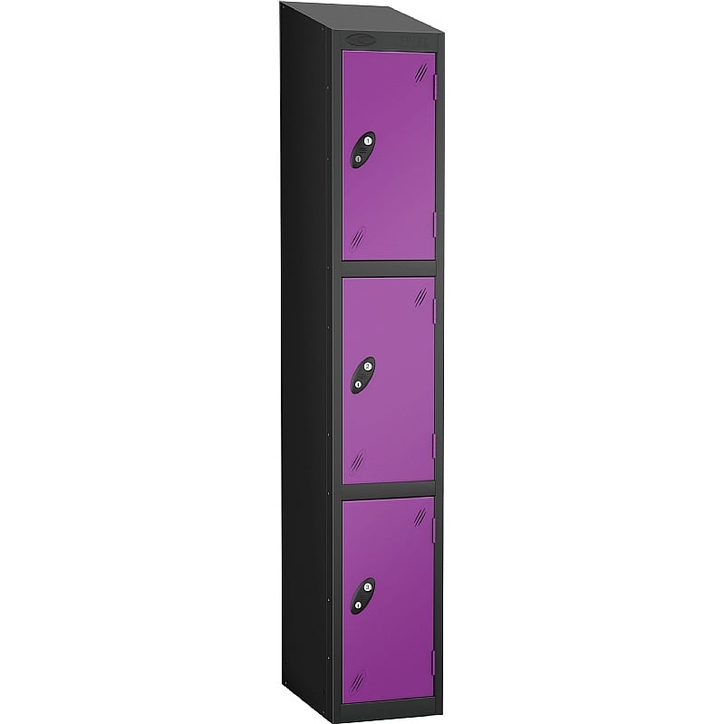 Equinox Black Antibacterial Sloping Top Probe Lockers from our Lockers ...