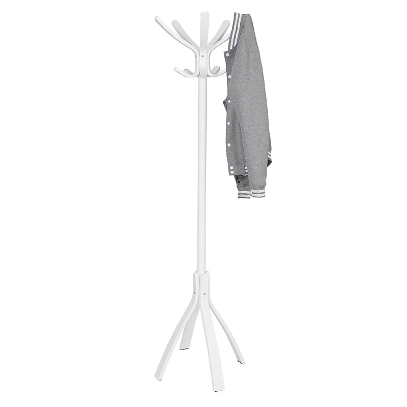 Cafe White Office Coat Stand From Our Office Coat Stands Range.