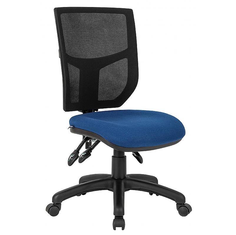 Ergo 3-Lever Mesh Back Operator Chairs - Office Chairs