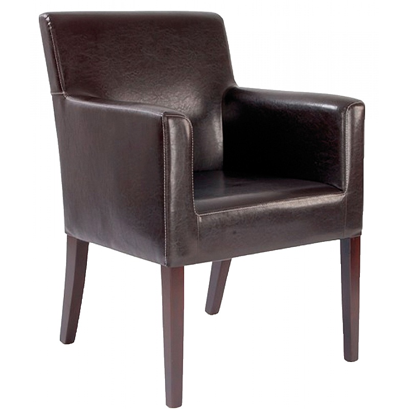 Metro Bonded Leather Armchair