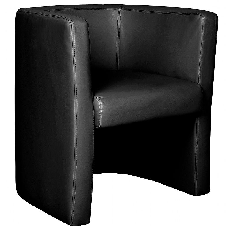 Milano Bonded Leather Tub Chairs from our Breakout Area Soft Seating range.