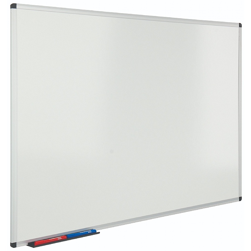 WriteOn Aluminium Framed Vitreous Enamel Magnetic Drywipe Whiteboards ...