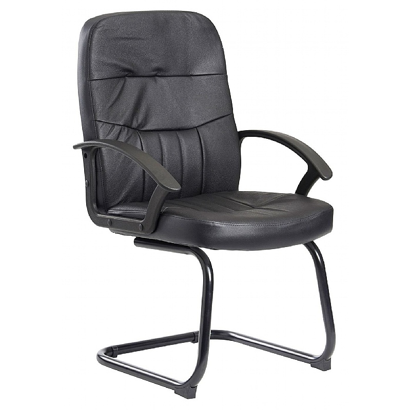 Cavalier Leather Faced Visitor Office Chairs