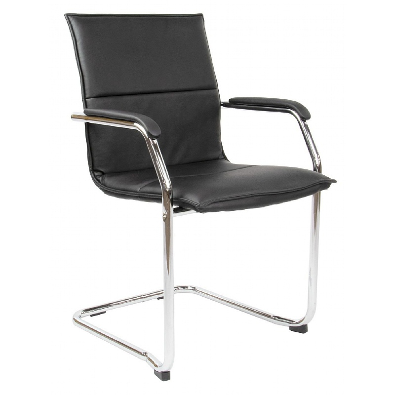 Essen Leather Faced Visitor Office Chairs