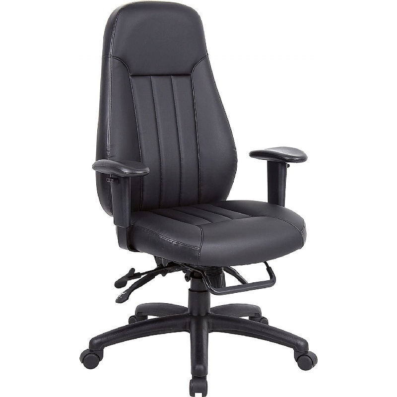 Zeus High Back Bonded Leather Executive Office Chair
