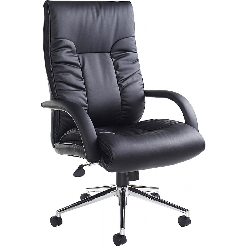 Derby High Back Bonded Leather Executive Office Chair