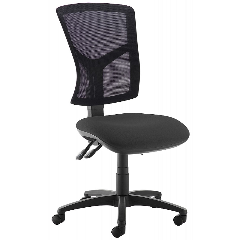 Senza 3-Lever Mesh Operator Chairs