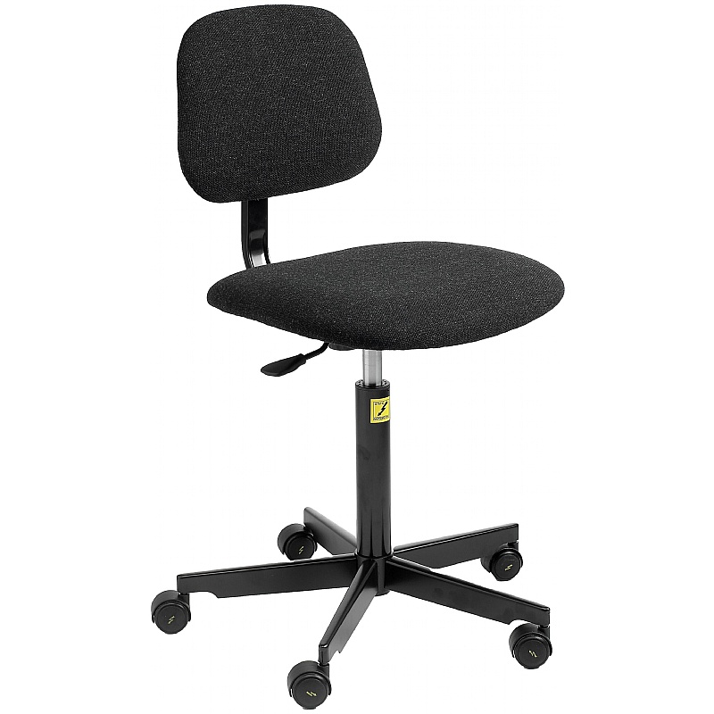 ESD Static Dissipative Fabric Chairs with Castors