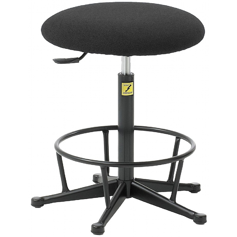 ESD Static Dissipative Fabric Draughtsman Stools