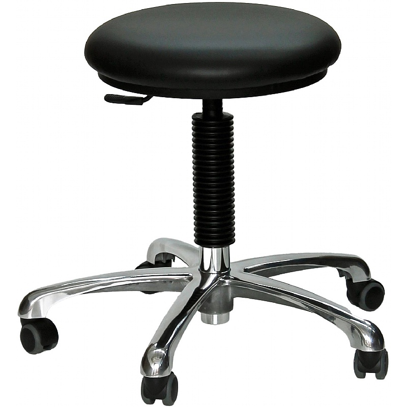 Clean Room Vinyl Stool with HEPA Air Filter