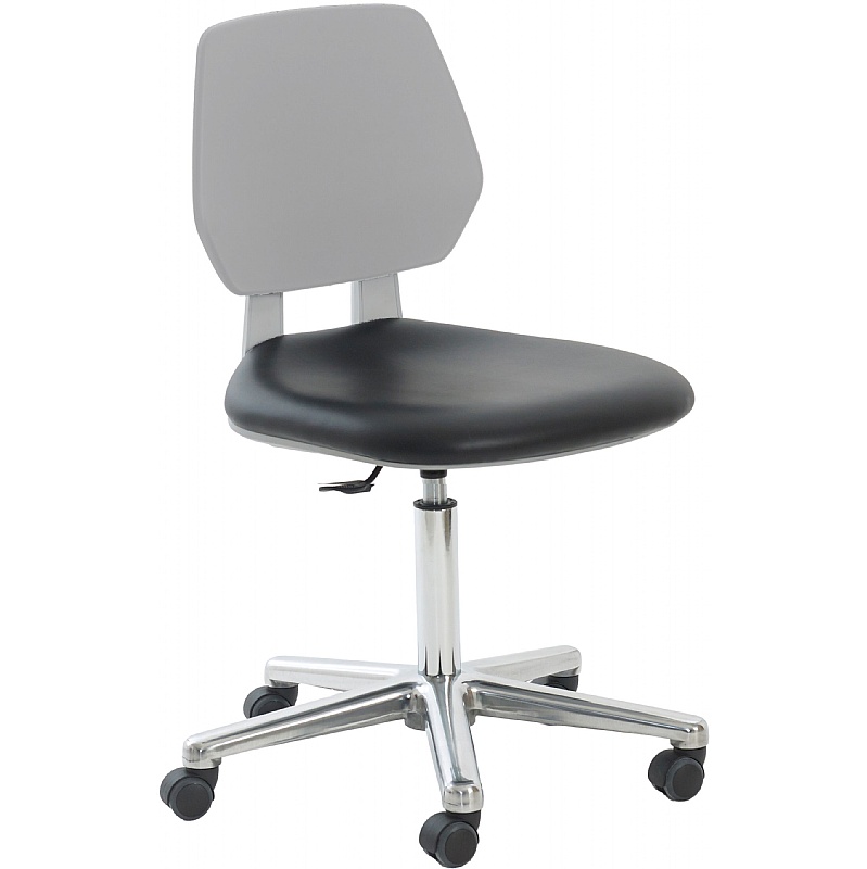 Clean Room Vinyl Operator Chair with HEPA Air Filter