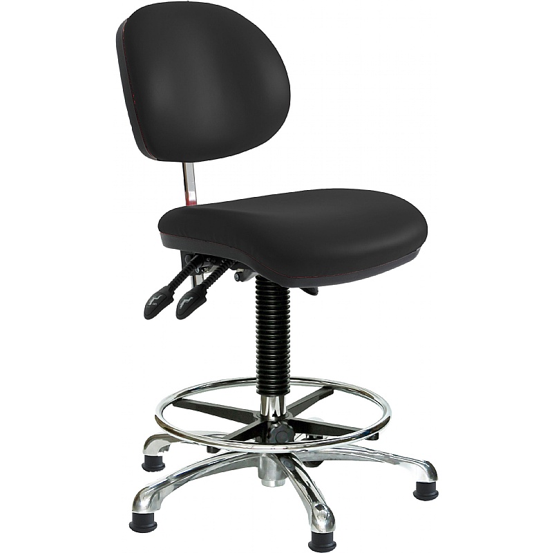 Dental Vinyl Draughtsman Chairs