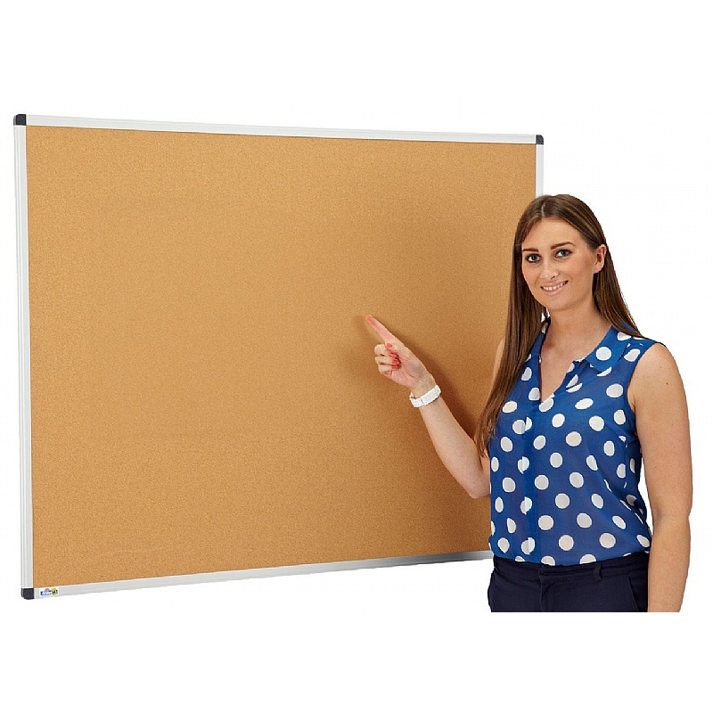 PinPoint Aluminium Framed Cork Noticeboards