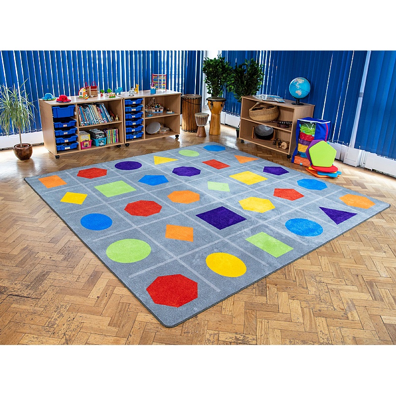 Geometric Shapes Carpet