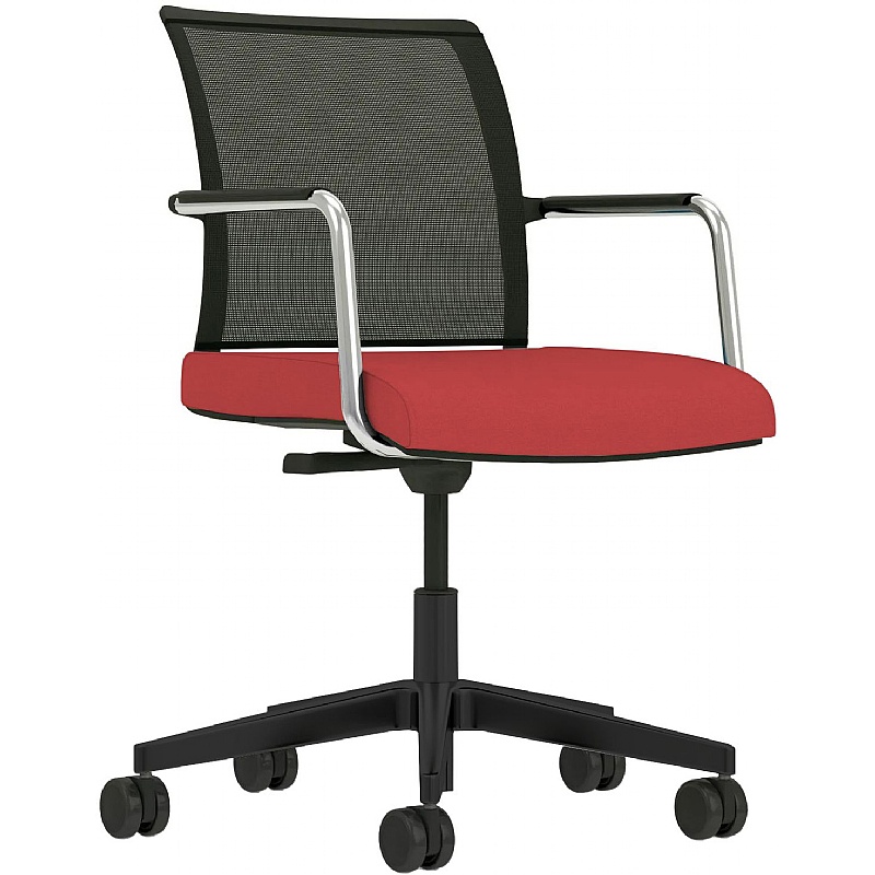 Jib Lite Mesh Back Swivel Meeting and Conference Chairs