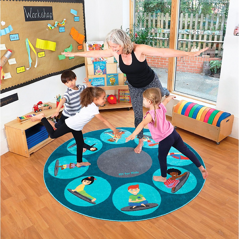 Yoga Position Carpet