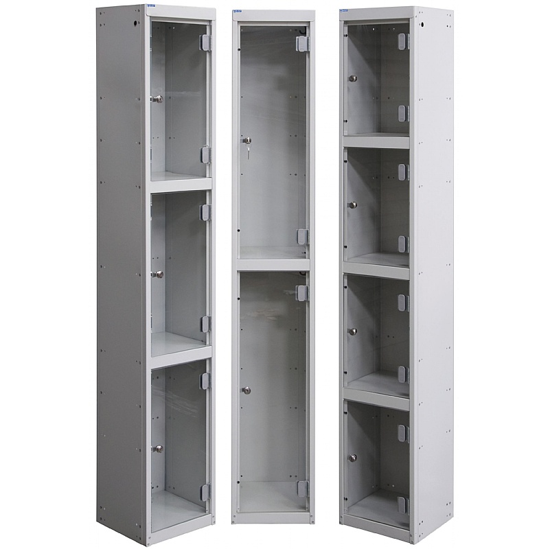 Vault Anti-Theft Clear Door Germ Guard Lockers