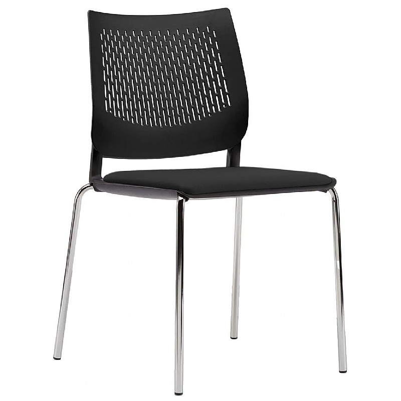 Vibe Upholstered 4-Leg Breakout and Conference Chairs