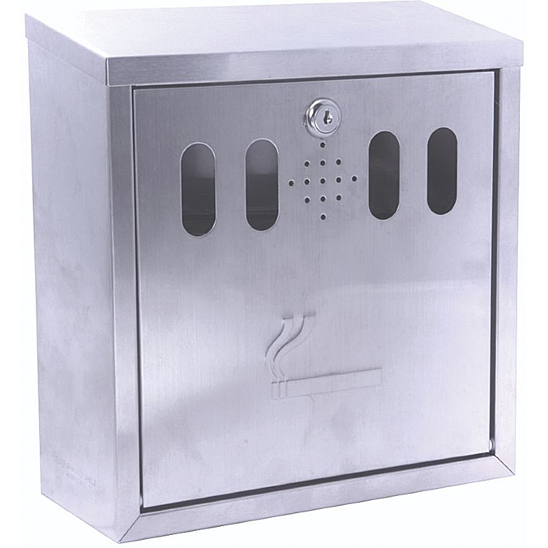 Fumar Wall Mounted Stainless Steel Bin