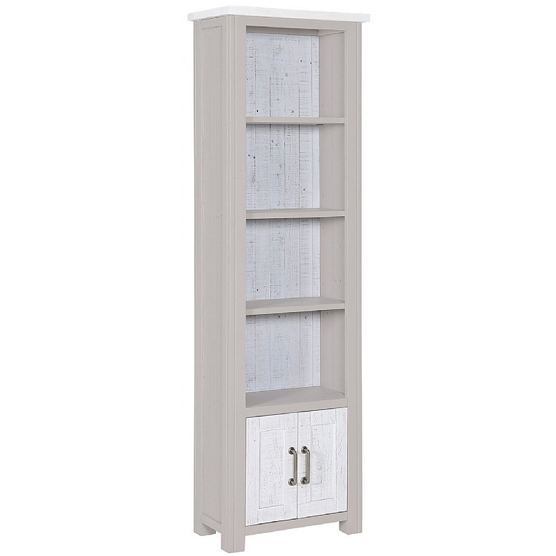 Greystone Solid Wood Narrow Combination Bookcases