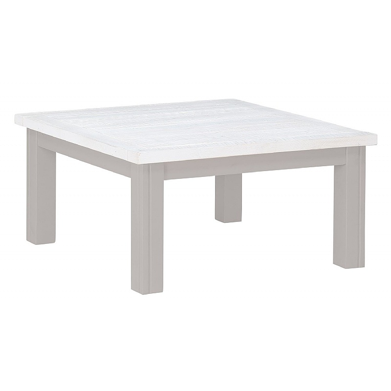 Greystone Solid Wood Low Square Coffee Table