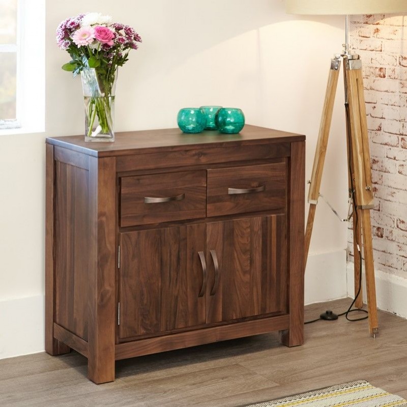 Mayan Walnut Solid Wood Sideboard