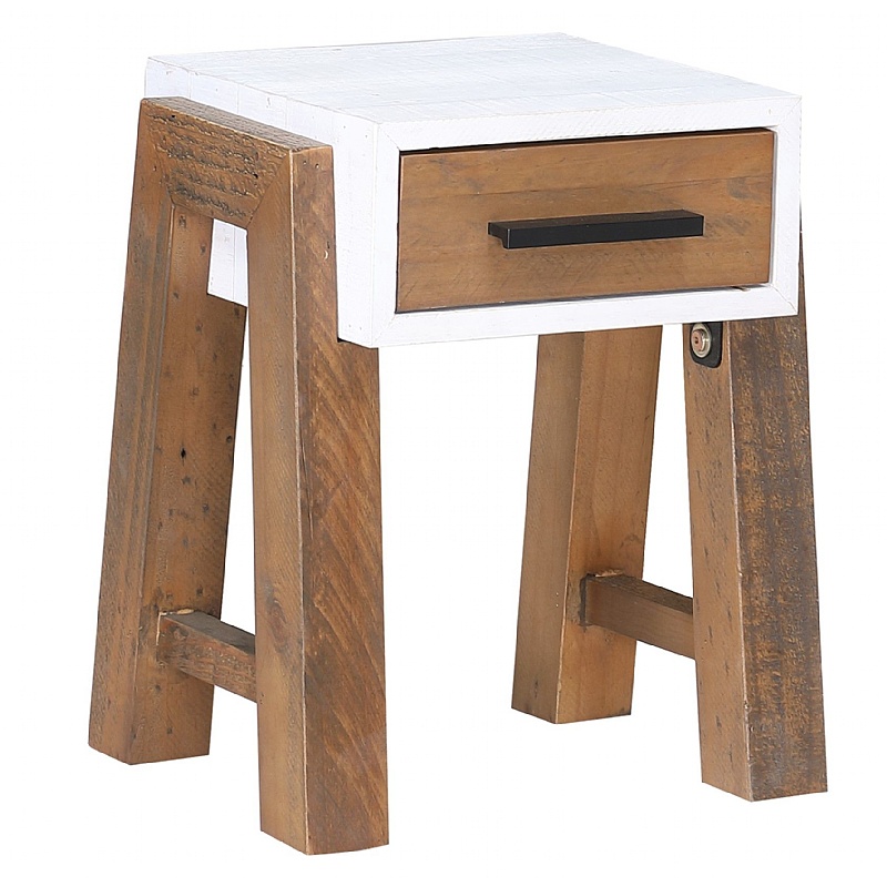 Trinity Solid Wood Side Table