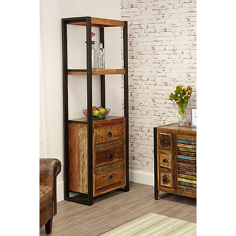 Urban Chic Alcove Narrow Combination Bookcase