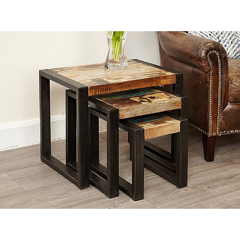 Urban Chic Nest of 3 Coffee Tables