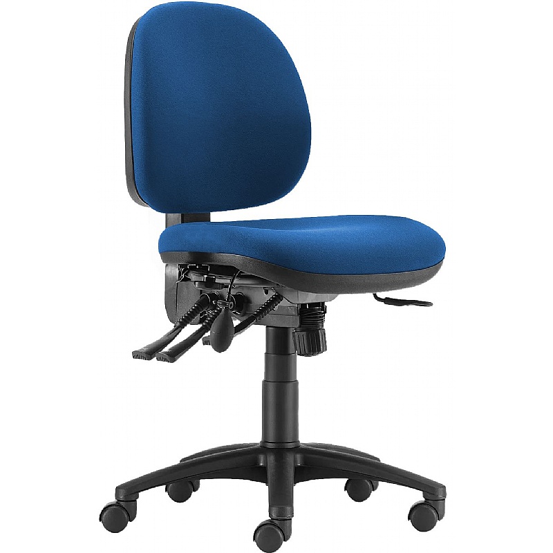 Profile Medium Back 4-Lever Operator Chairs