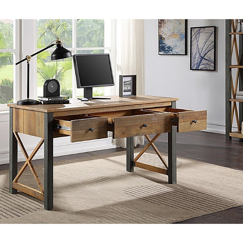 Urban Elegance Reclaimed Home Office Desk