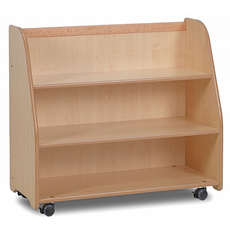 Explorer Zone Mobile Bookcase with Mirror Back