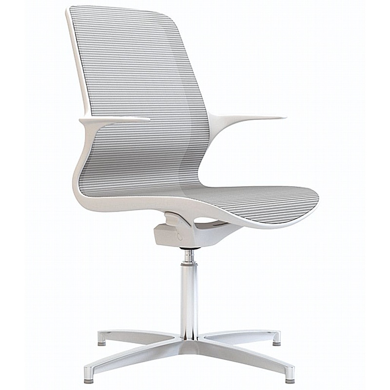 Tempo Bianca Agile Mesh 4 Star Meeting and Breakout Chairs - Meeting Room