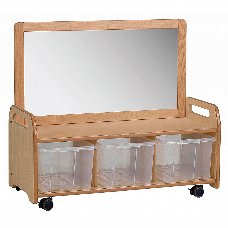 Explorer Zone Mobile Mirror Storage Units - School Furniture