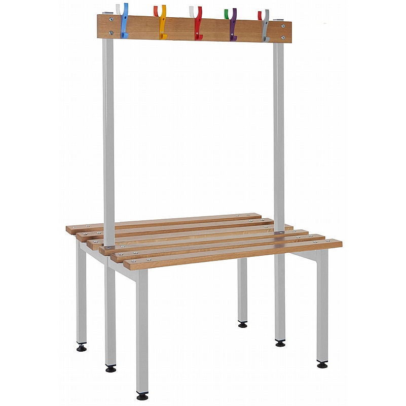 Vault Junior Bench Germ Guard Double Sided Cloakroom Benches - School Furniture