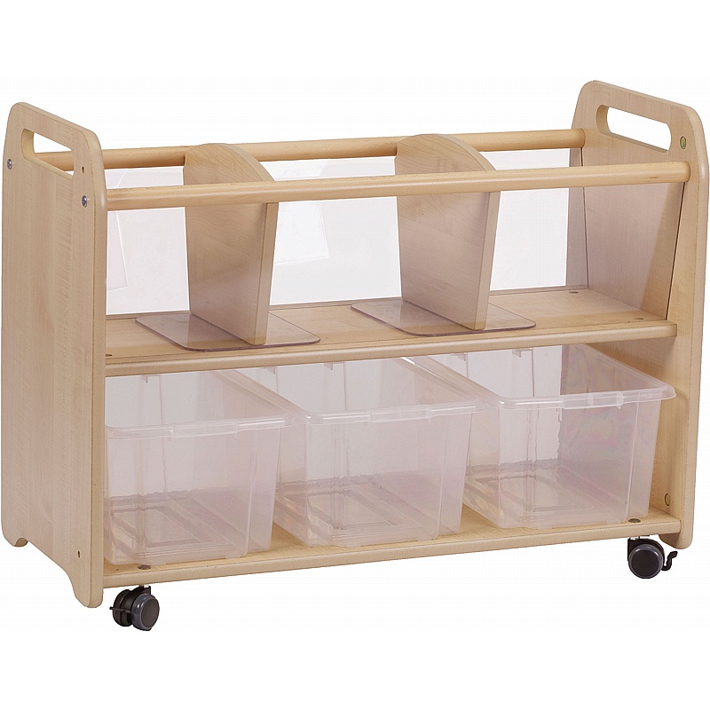 STEM Zone Mobile Acrylic Storage Units - School Furniture