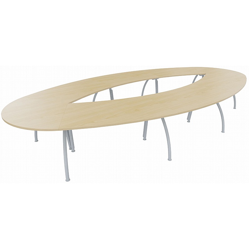 Callisto Oval Segué Boardroom and Conference Tables - Meeting Room