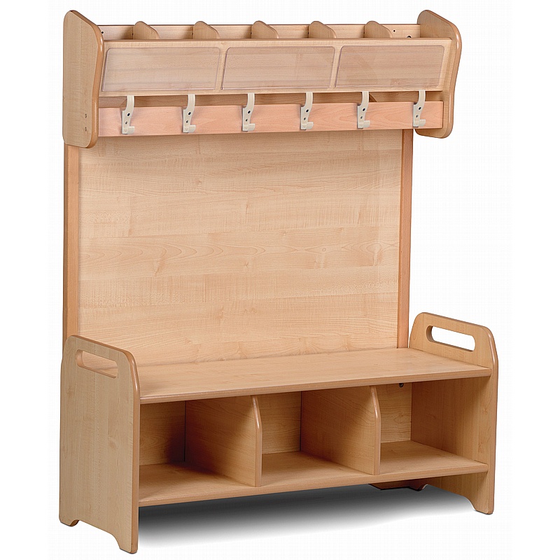 Little Hangers Nursery Complete Cubby Cloakroom Benches Ultimate Bundle Deal - School Furniture