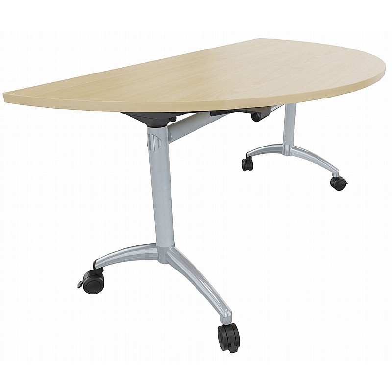 Elite Modular Tilting Semi-Circular Conference and Boardroom Tables - Meeting Room