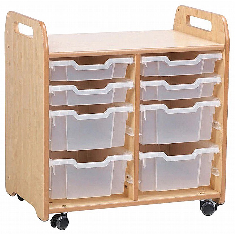 Tidy Tots Nursery Double Column Tray Storage - School Furniture