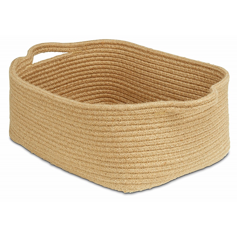 Millhouse Shallow Rope Storage Baskets - Pack of 6 - School Furniture