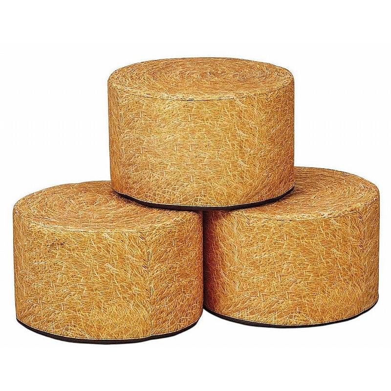 Hay Bale Soft Round Seat Cushions - School Furniture