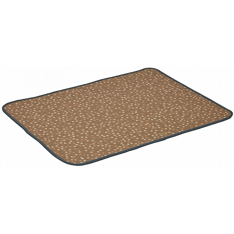 Taupe Speckle Placement Mat - School Furniture