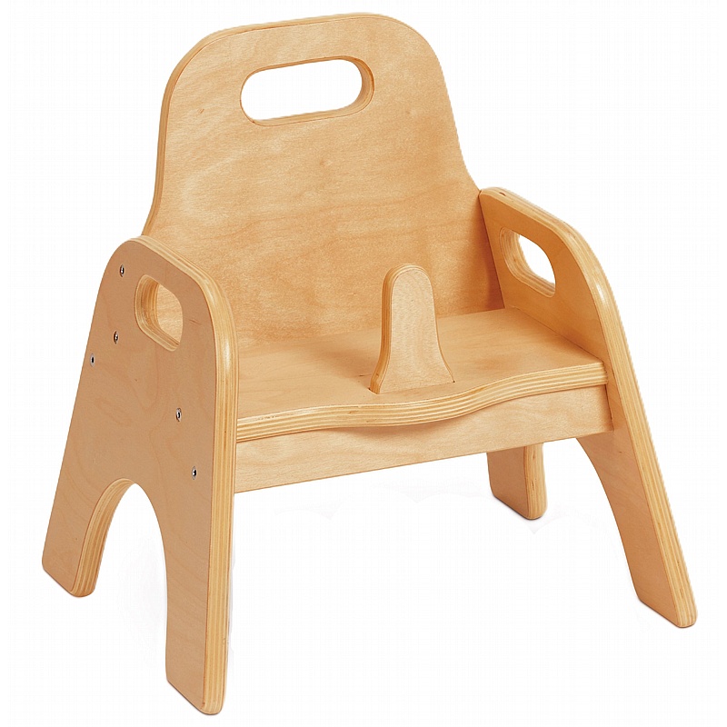 Teeny Tots Sturdy Chair with Pommel - Pack of 2 - School Furniture