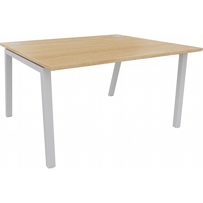 Linnea Deep A-Frame Rectangular Starter Bench Desks - Office Desks