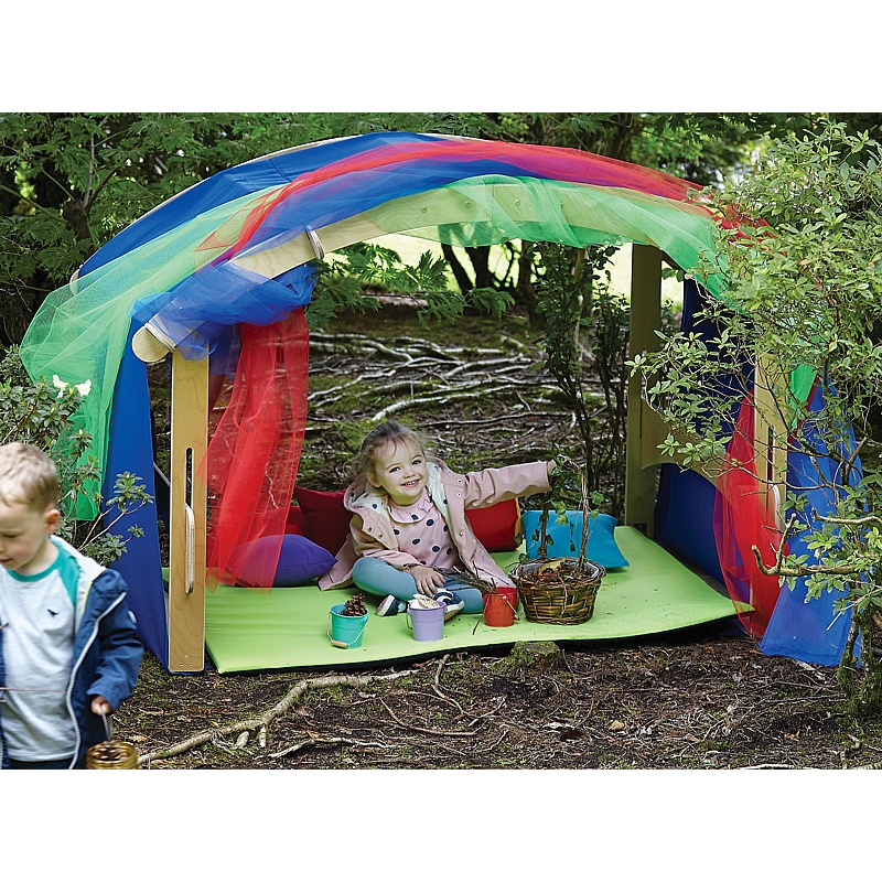 Rainbow Indoor/Outdoor Folding Den - School Furniture